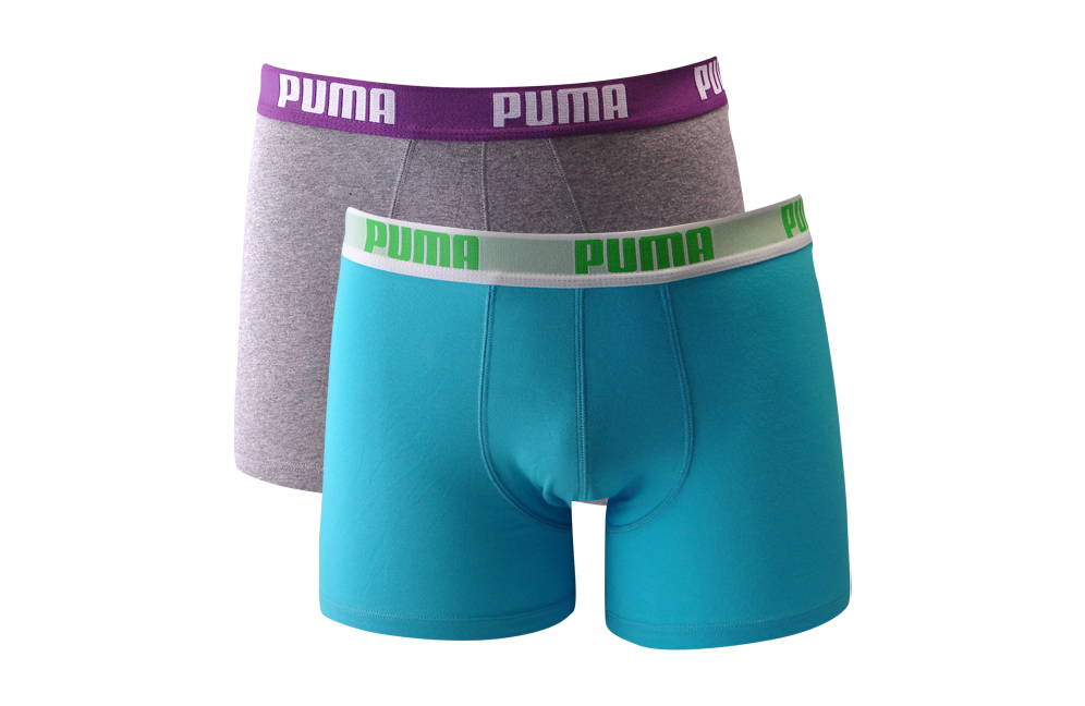 Puma 2er Pack Herren Boxershorts UnterwÃ¤sche Gr. S M L XL verschiedene Farben | eBay